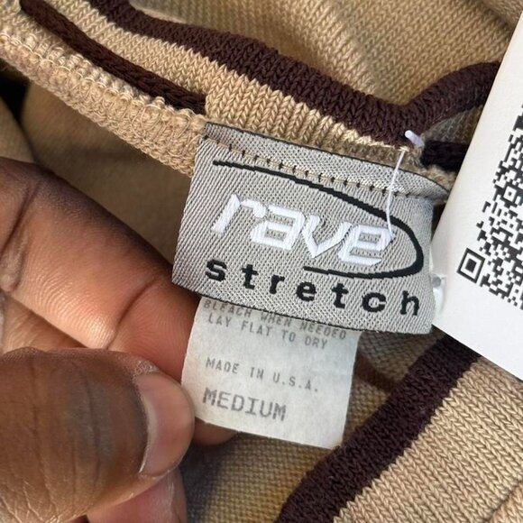 Vintage tan boat neck sweater - Picture 4 of 8